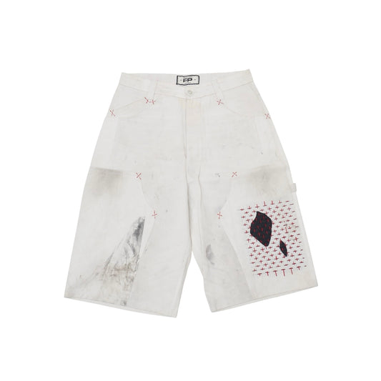 FP thrashed Sashiko jorts