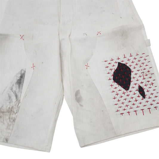FP thrashed Sashiko jorts