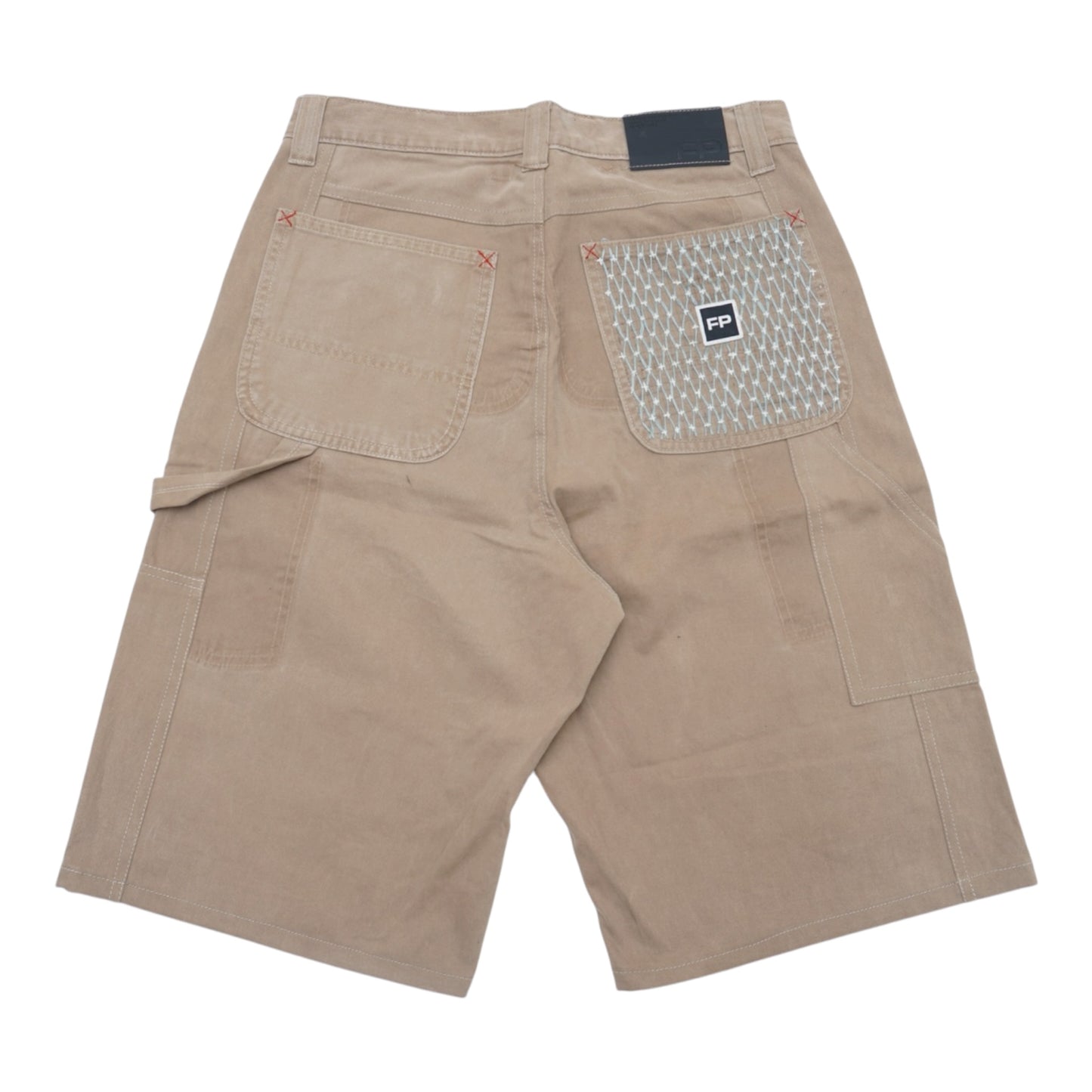 FP reworked Sashiko jorts